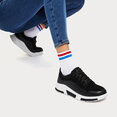 Freya Sneakers voor Vrouwen - Suède - Zwart
