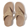 FitFlop Lulu Glitter Toe-Thongs PU Glitter