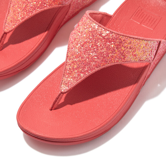 Lulu Glitter Toe-Thongs PU Glitter