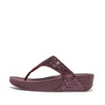FitFlop™ Lulu Glitter Toe-Thongs PU Glitter