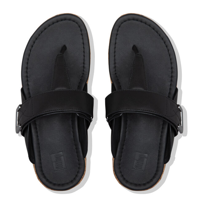 Remi Adjustable Toe-Thongs Leather