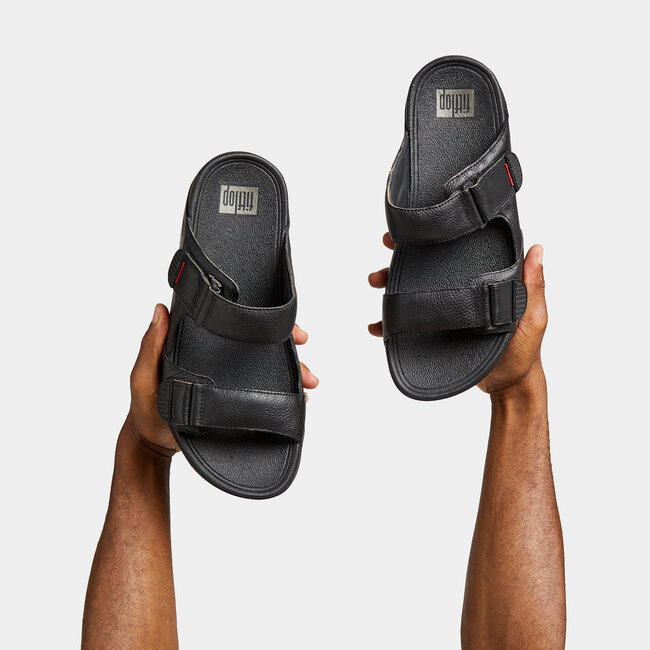 Gogh Moc Slide In Leather Men