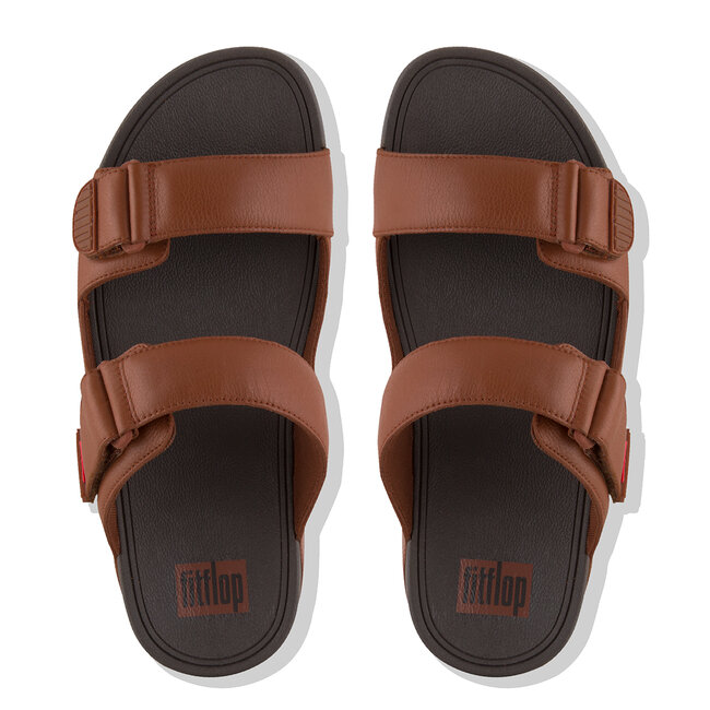 Gogh Moc Slide In Leather Men