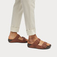 Gogh Moc Slide In Leather Men