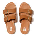 Graccie Slides voor Vrouwen - Leder - Bruin