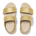 Mina Textured Glitz Back-Strap Sandals