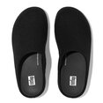 FitFlop Shuv  pantoffels  sloffen zwart  comfortabel  Microwobbleboard-zool technologie