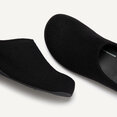 FitFlop Shuv  pantoffels  sloffen zwart  comfortabel  Microwobbleboard-zool technologie