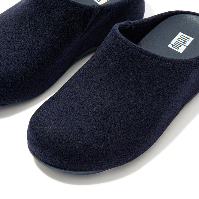 FitFlop Shuv - pantoffels - sloffen - donkerblauw - comfortabel - Microwobbleboard-zool technologie