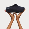 FitFlop Shuv - pantoffels - sloffen - donkerblauw - comfortabel - Microwobbleboard-zool technologie