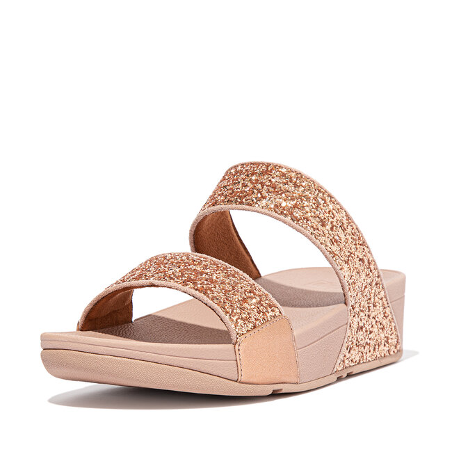 Lulu Glitter Slippers voor Vrouwen  - Roze