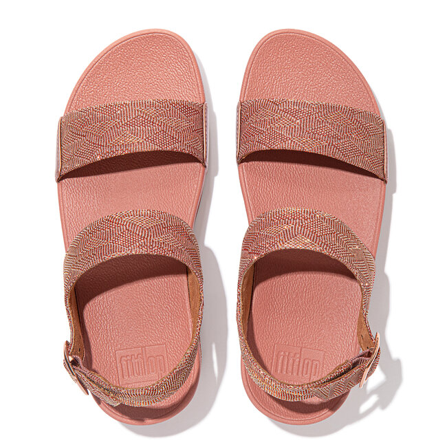 Lulu Geo Glitz Sandalen voor Vrouwen  - Roze