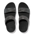 Lulu Geo Glitz Sloffen Pantoffels voor Vrouwen  - Zwart