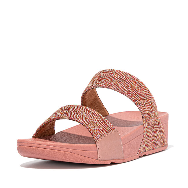 Lulu Geo Glitz Sloffen Pantoffels voor Vrouwen  - Roze