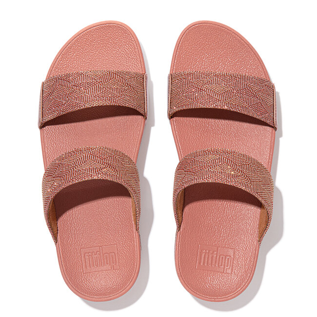 Lulu Geo Glitz Sloffen Pantoffels voor Vrouwen  - Roze
