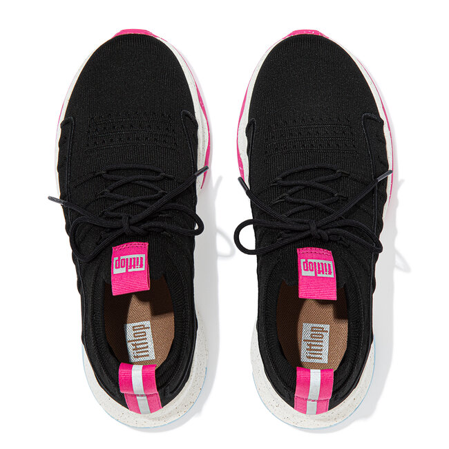 Vitamin Lace Up Active Sneakers voor Vrouwen - Zwart