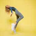 Vitamin Lace Up Active Sneakers voor Vrouwen - Wit