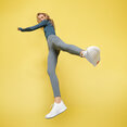 Vitamin Lace Up Active Sneakers voor Vrouwen - Wit