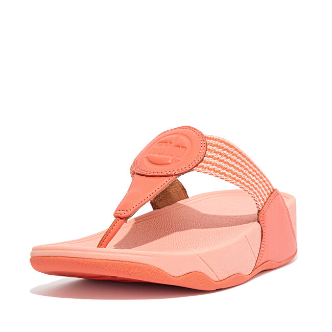 Walkstar Brede Pasvorm Slippers voor Vrouwen - Mix Leder & Synthetisch - Geel