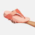 Walkstar Brede Pasvorm Slippers voor Vrouwen - Mix Leder & Synthetisch - Geel