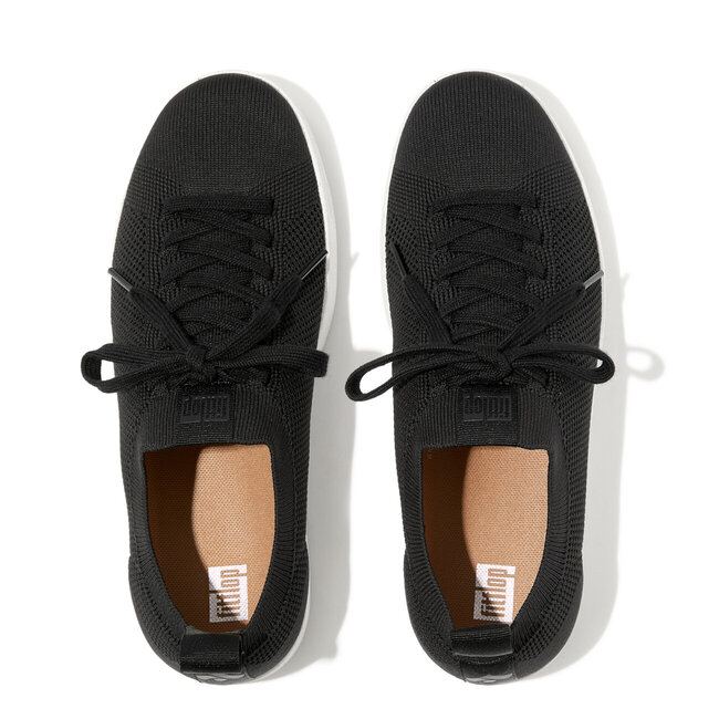 Rally E01 Knit Sneakers voor Vrouwen  - Zwart