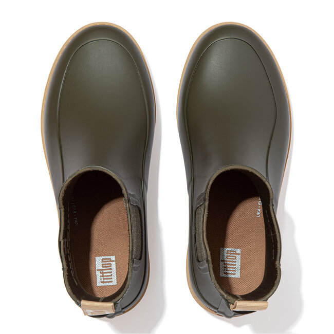 FitFlop Wonderwelly Contrast-Sole Chelsea Boots