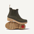 FitFlop Wonderwelly Contrast-Sole Chelsea Boots