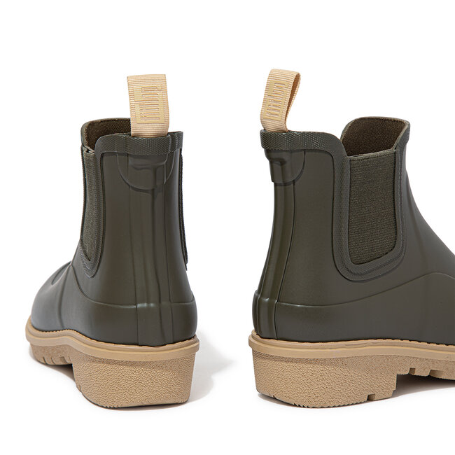 FitFlop Wonderwelly Contrast-Sole Chelsea Boots