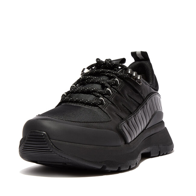 FitFlop Neo-D-Hyker Leather-Mix Outdoor Trainers