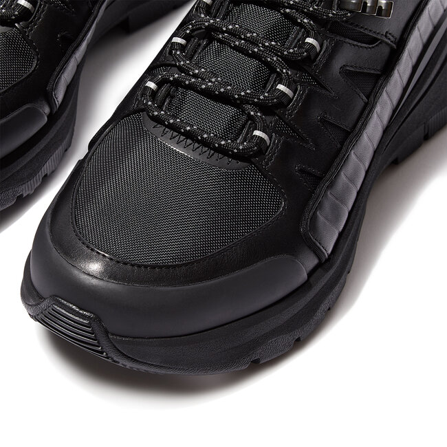 FitFlop Neo-D-Hyker Leather-Mix Outdoor Trainers