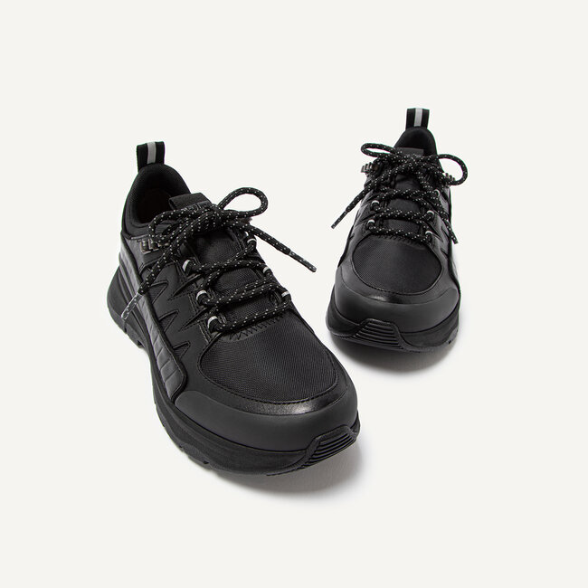 FitFlop Neo-D-Hyker Leather-Mix Outdoor Trainers