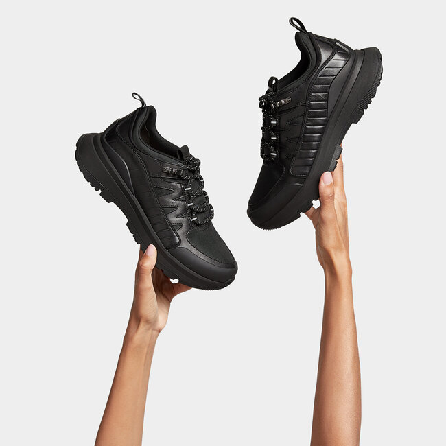 FitFlop Neo-D-Hyker Leather-Mix Outdoor Trainers