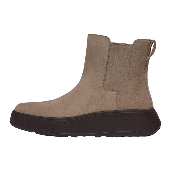 FitFlop F-Mode Suede Flatform Chelsea Boots
