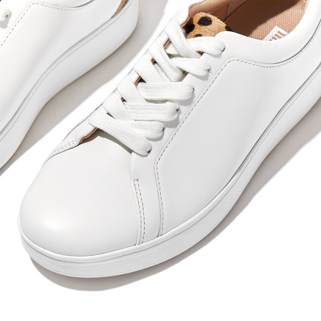 Rally Leopard-Back Leather Sneakers