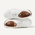 Rally Leopard-Back Leather Sneakers