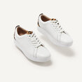 Rally Leopard-Back Leather Sneakers