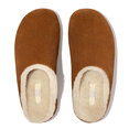 Shuv Shearling-Lined Suede Clogs