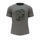 Grey Melange - Sharp Green