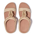 Fino Crystal-Cord Leather Slides