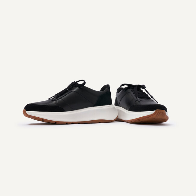 F-Mode Suede/Leren Sneakers