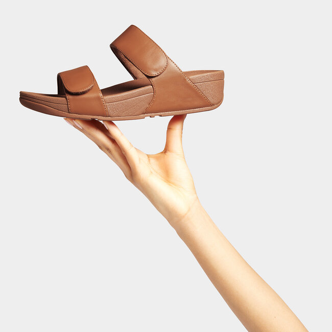 Lulu Verstelbare Slippers voor Vrouwen - Bruin