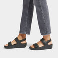 Lulu Adjustable Leather Back-Strap Sandals