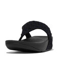 Lulu Geo-Webbing Toe-Post Sandals