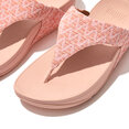 Lulu Geo-Webbing Toe-Post Sandals