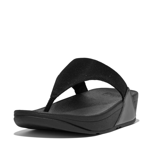 Lulu Shimmerlux Slippers voor Vrouwen - Zwart