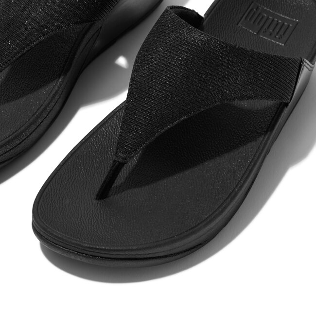 Lulu Shimmerlux Slippers voor Vrouwen - Zwart