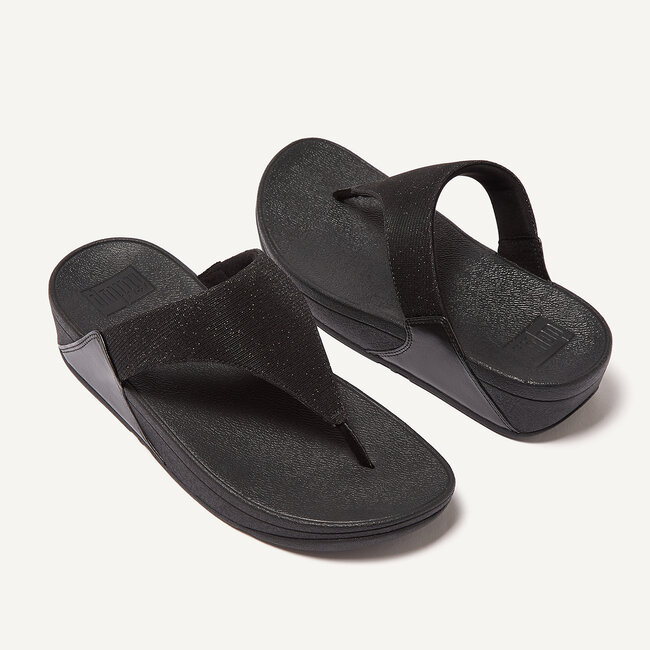 Lulu Shimmerlux Slippers voor Vrouwen - Zwart
