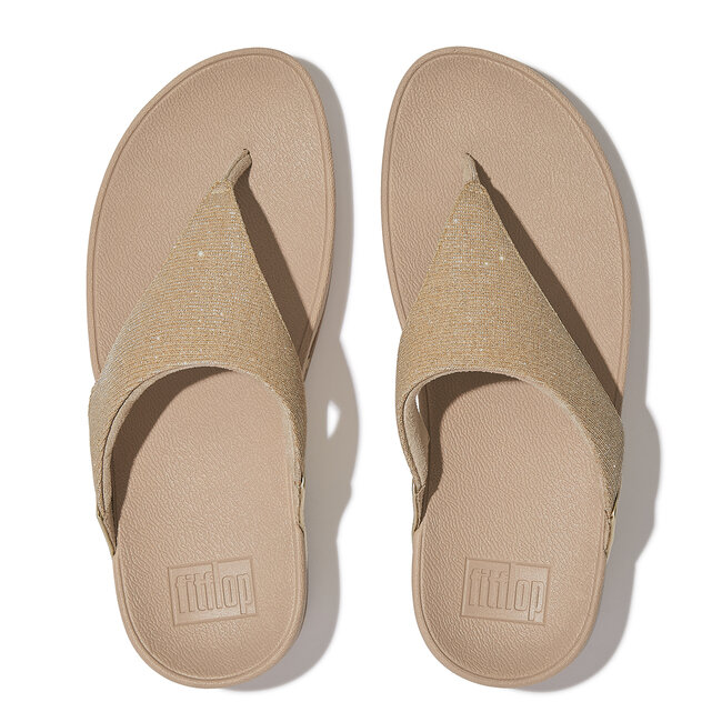 FitFlop Lulu Shimmerlux Toe-Post Sandals