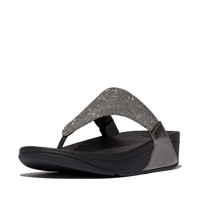 FitFlop Lulu Shimmerlux Toe-Post Sandals