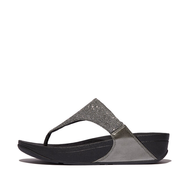 FitFlop Lulu Shimmerlux Toe-Post Sandals
